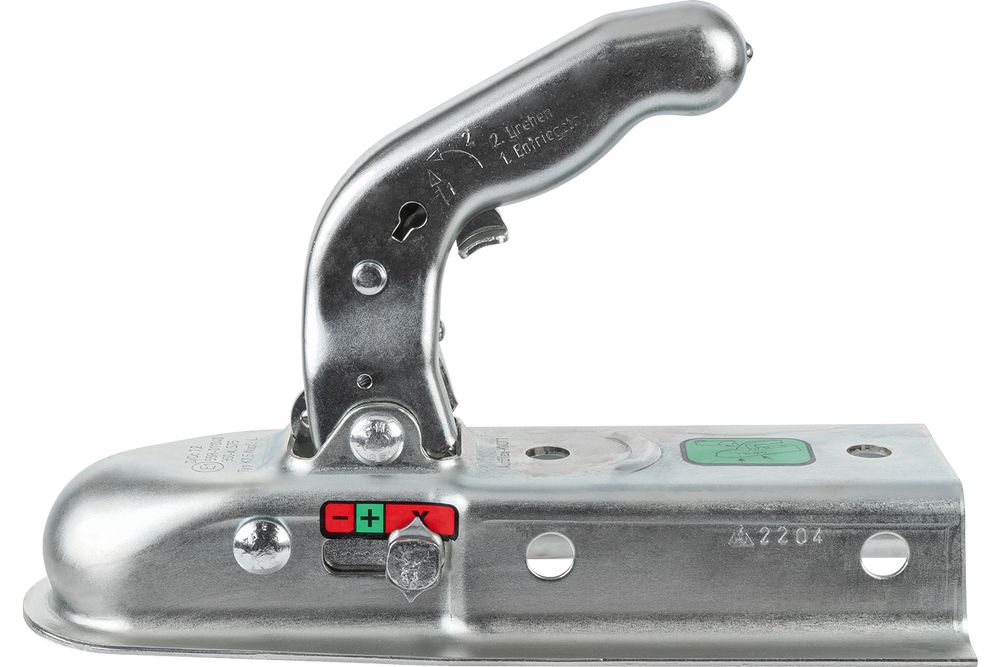 Zaczep kulowy KNOTT do przyczepki 750kg z dyszlem kwadratowym 60mm