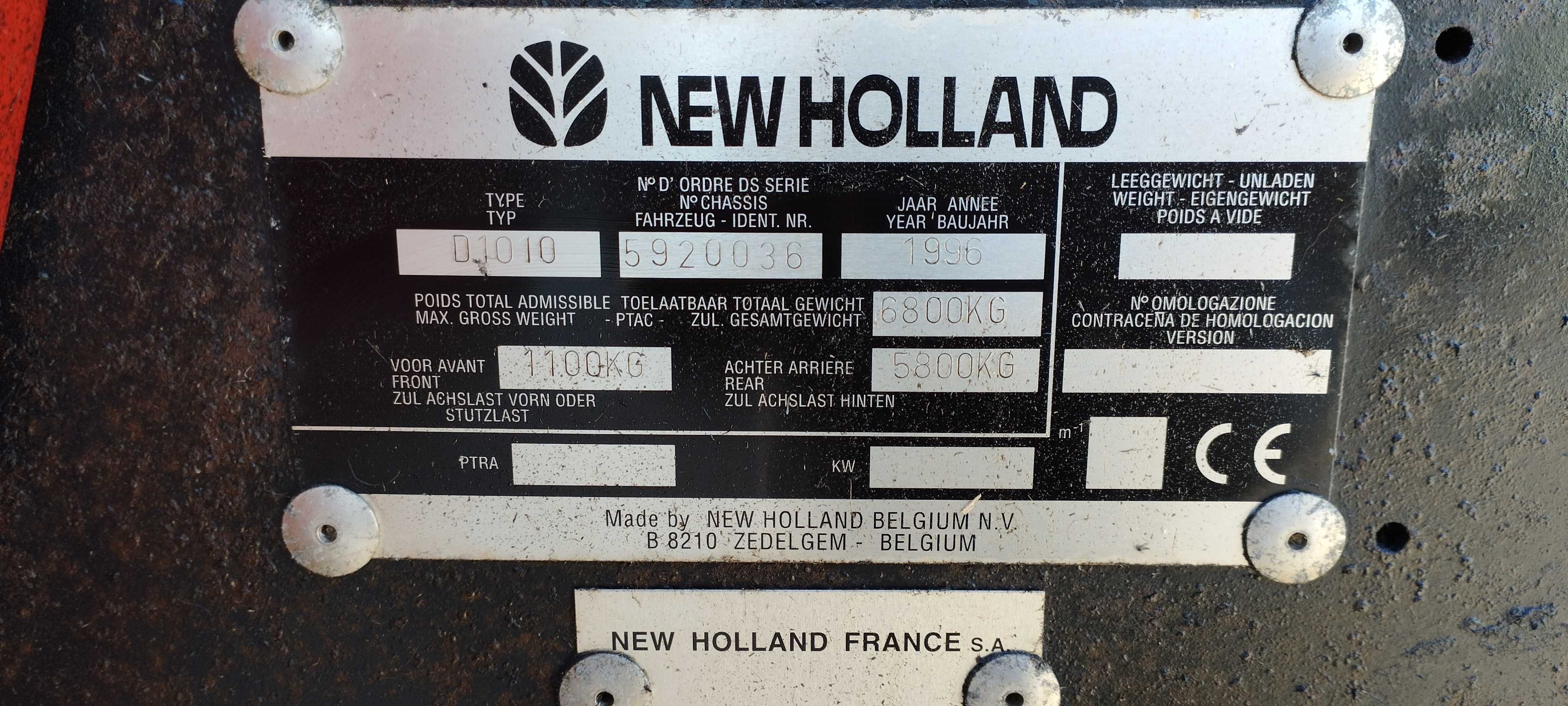 New Holland D1010