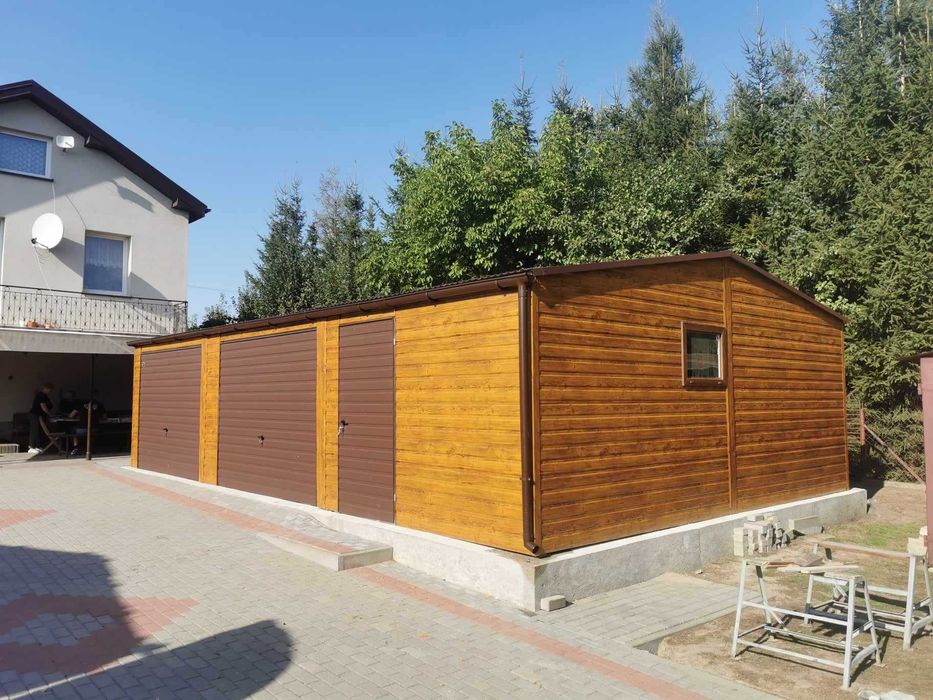Garaże blaszane od Producenta 12x6! 3x5 4x5 4x6 6x5 6x6 9x6 Blaszak