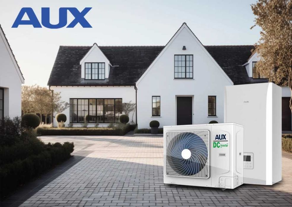 Pompa ciepła AUX 8 kW Split - montaż w DOBREJ cenie! - CENA PROMOCYJNA