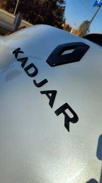 Renault KADJAR napis monogram unikat czarny Black Edition