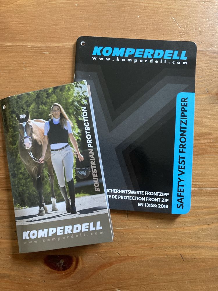 Kamizelka Komperdell cross 3, S slim fit, idealna