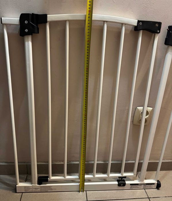 Barierka zabezpieczająca bramka ochronna na schody drzwi 70-85cm