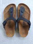 Birkenstock klapki japonki rozm. 36 skórzane
