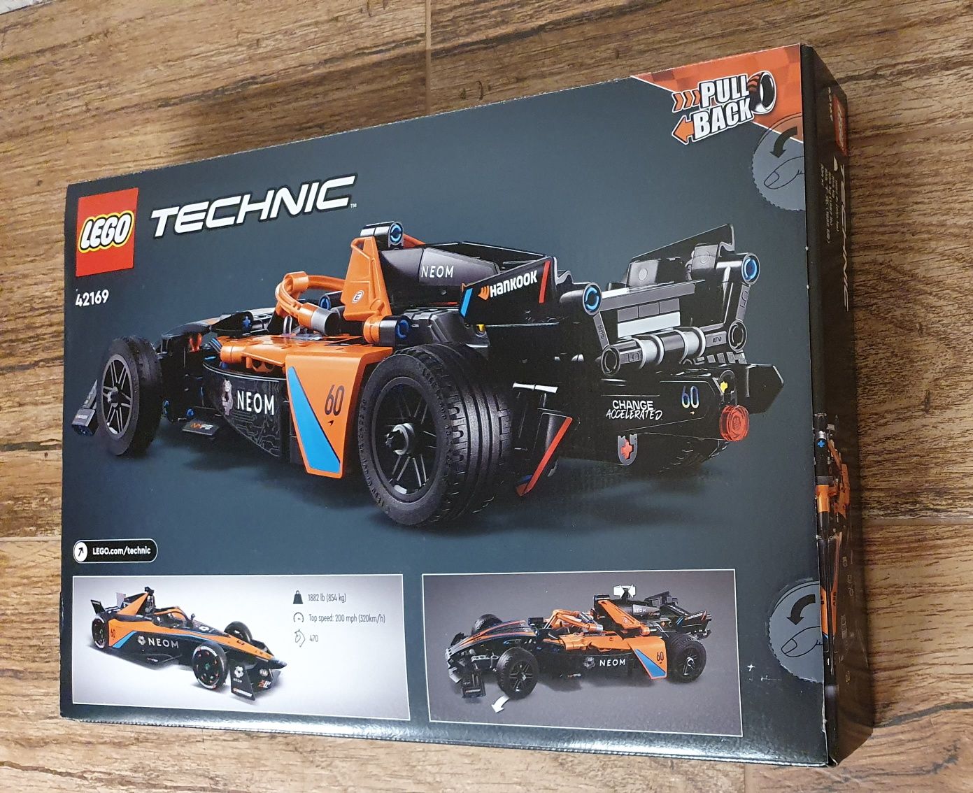 Nowe LEGO 42169 Technic NEOM McLaren Formula E Race Car
