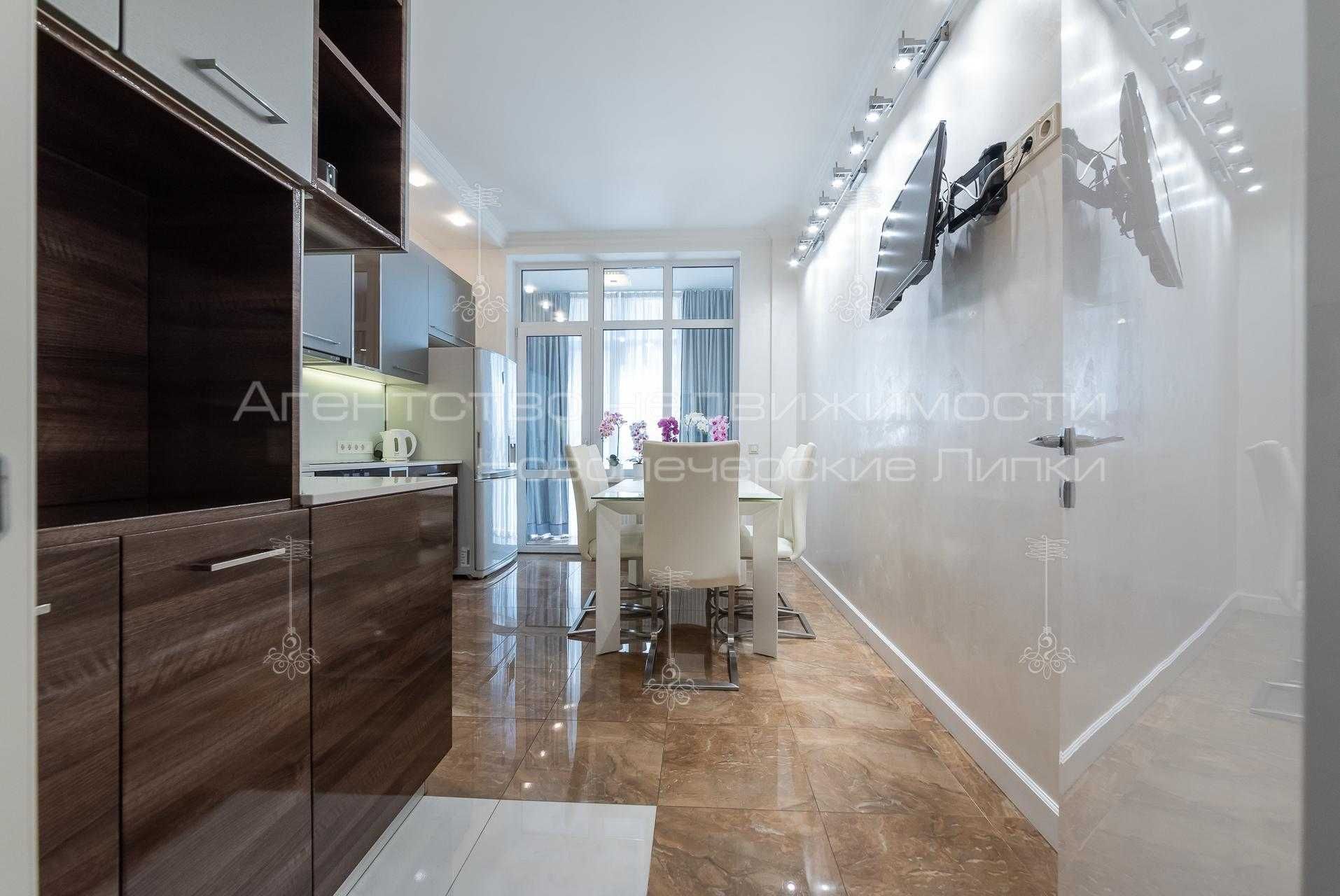 Аренда квартиры 90м2 Драгомирова, 16. Новопечерские Липки