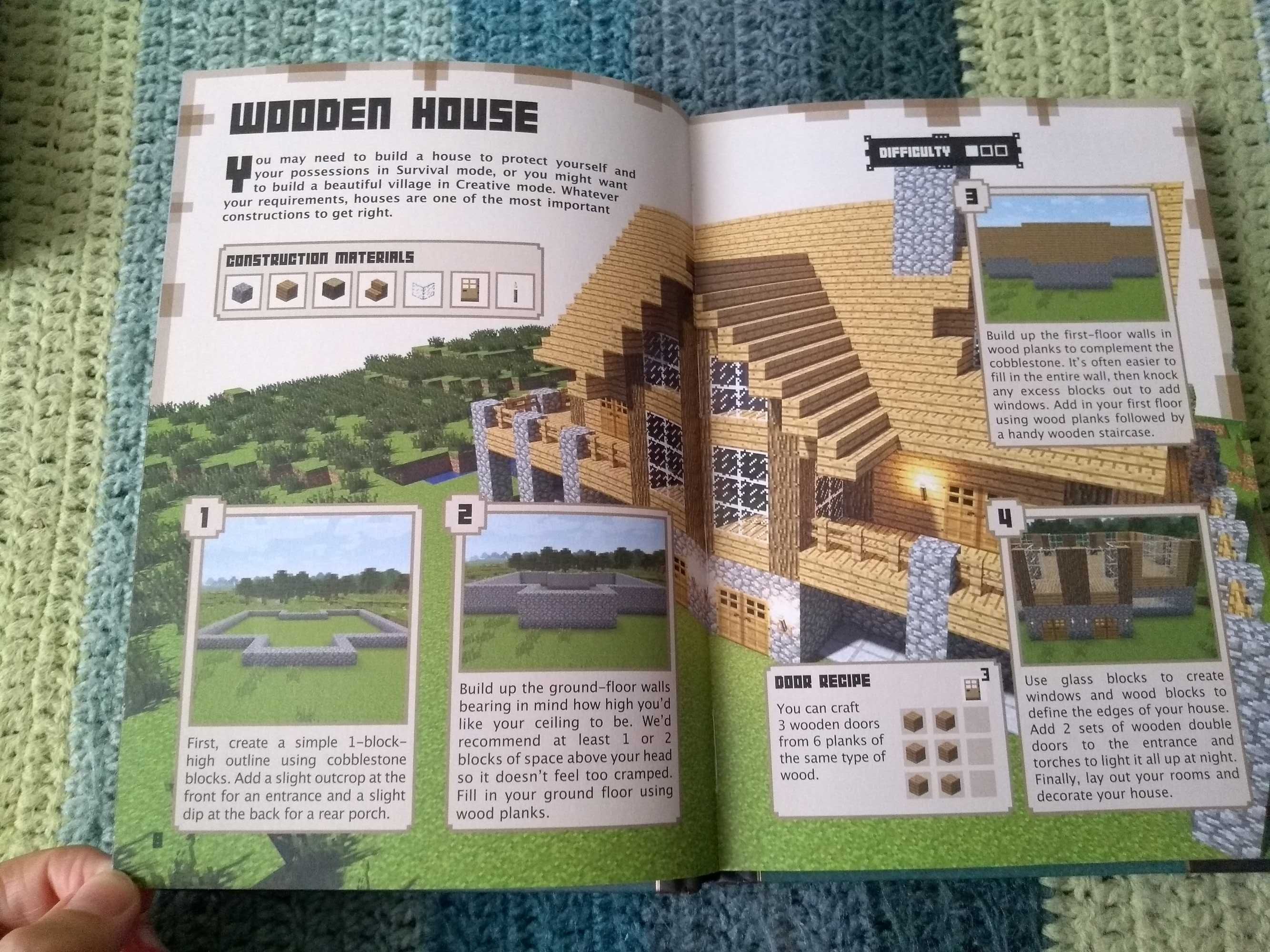 Książka po angielsku Minecraft: Construction Handbook