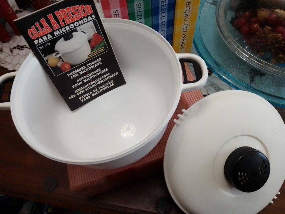 Panela de pressão para microondas