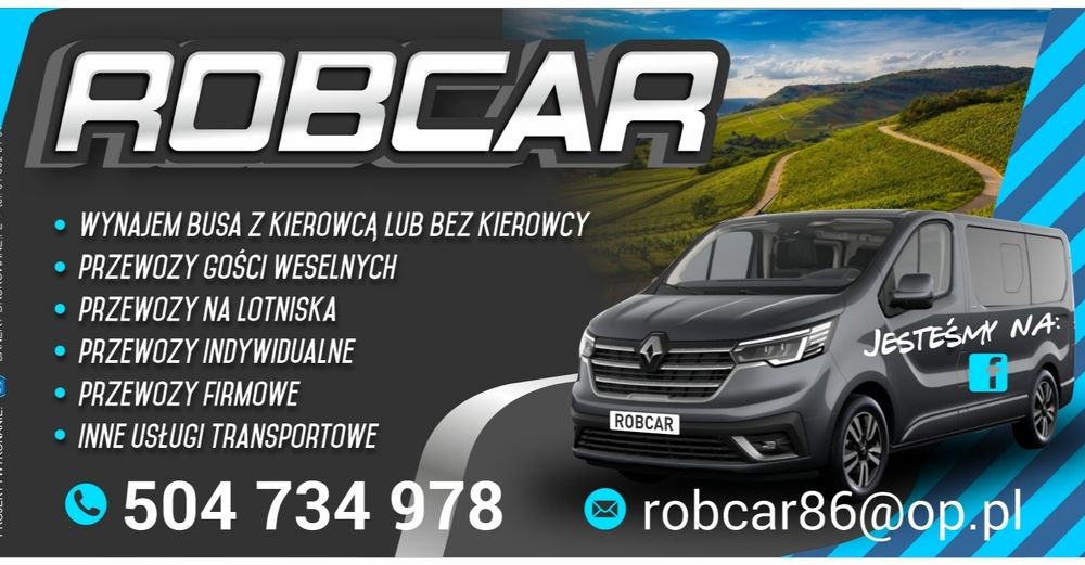 Wynajem busów przewozy
