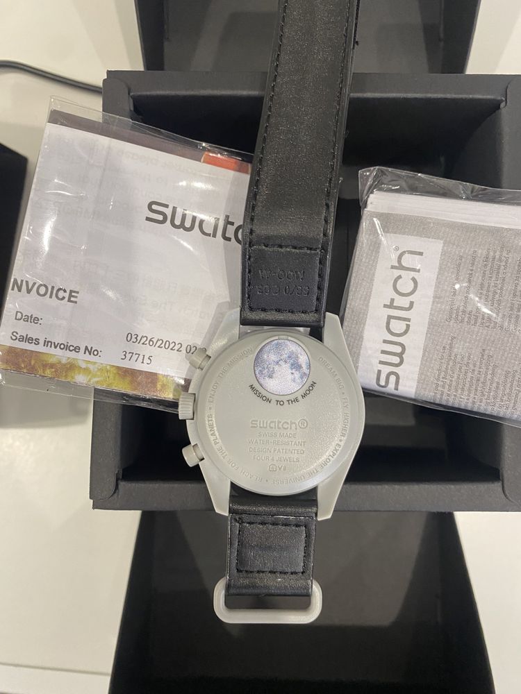 Годинник omega x swatch Mission to the Moon