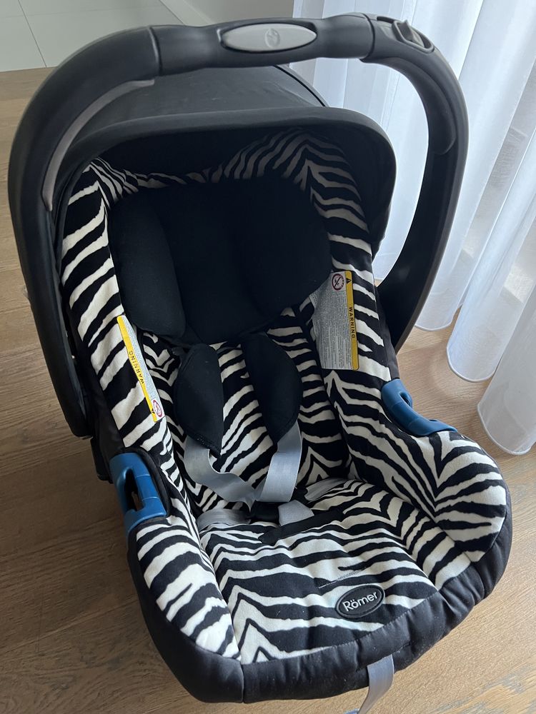 Nosidełko Britax Romer Baby Safe Plus SHR II Zebra