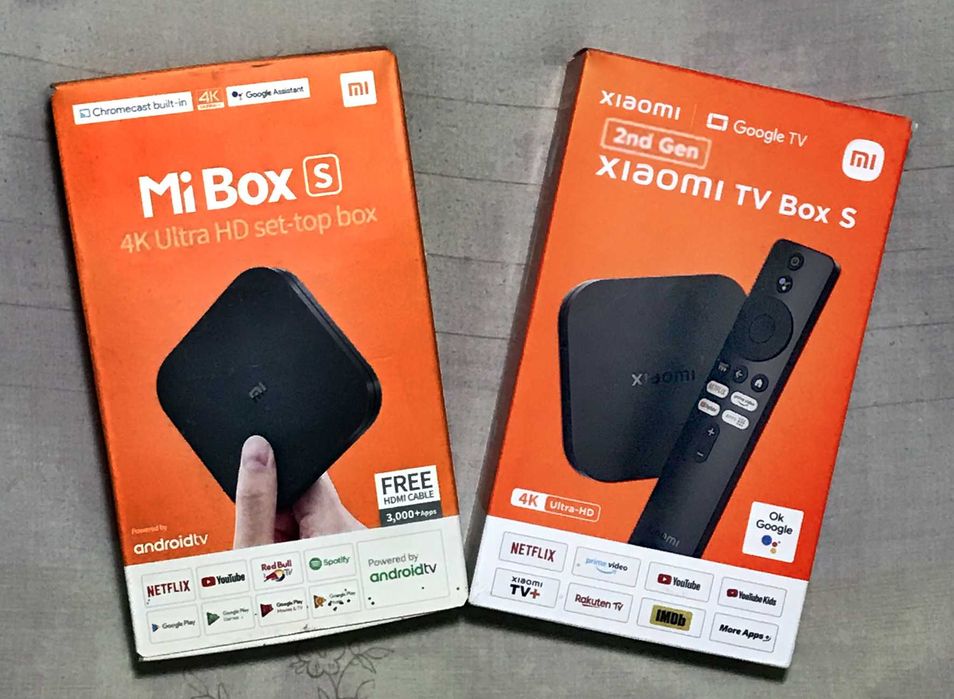 Медиаплеер стационарный Xiaomi Mi TV Box S UltraHD 4K