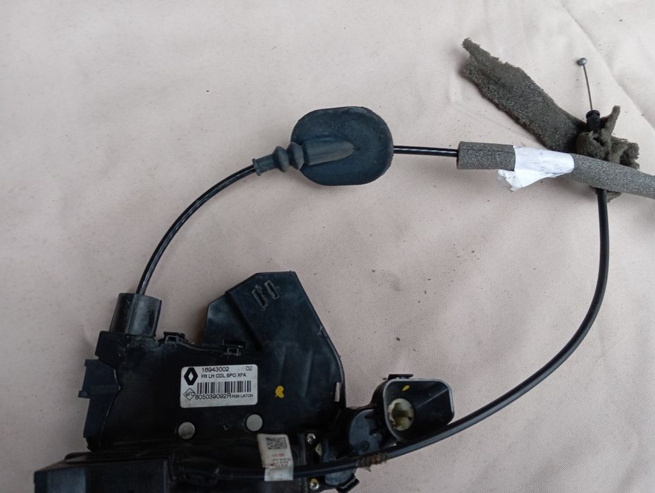 Klamka zewnętrzna zamek drzwi lewy przód Renault Scenic IV 4 halogen