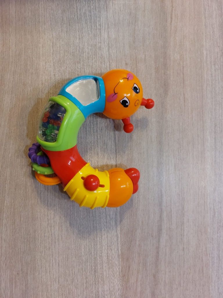 Grzechotka ruchoma gąsienica simba toys