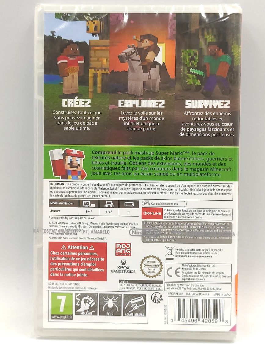 Na Lewara Gra Nintendo Switch Minecraft
