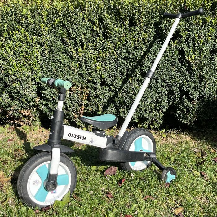 Велосипед з батьківською ручкою дитячий 3в1