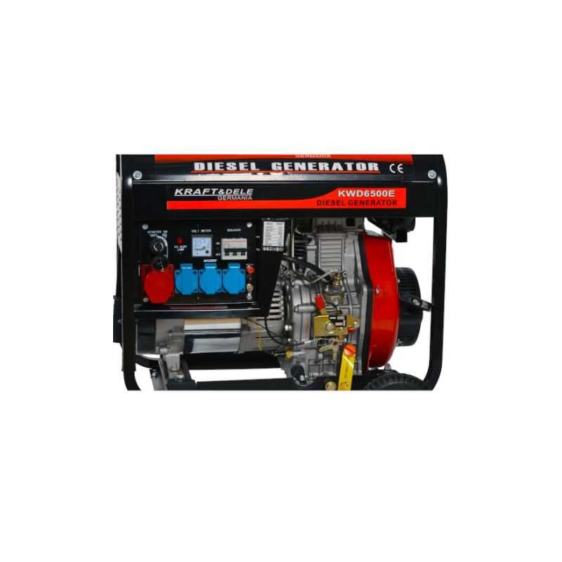 Agregat Prądotwórczy Diesel 6500W 6,5KW Generator Jakość Sklep New Mod