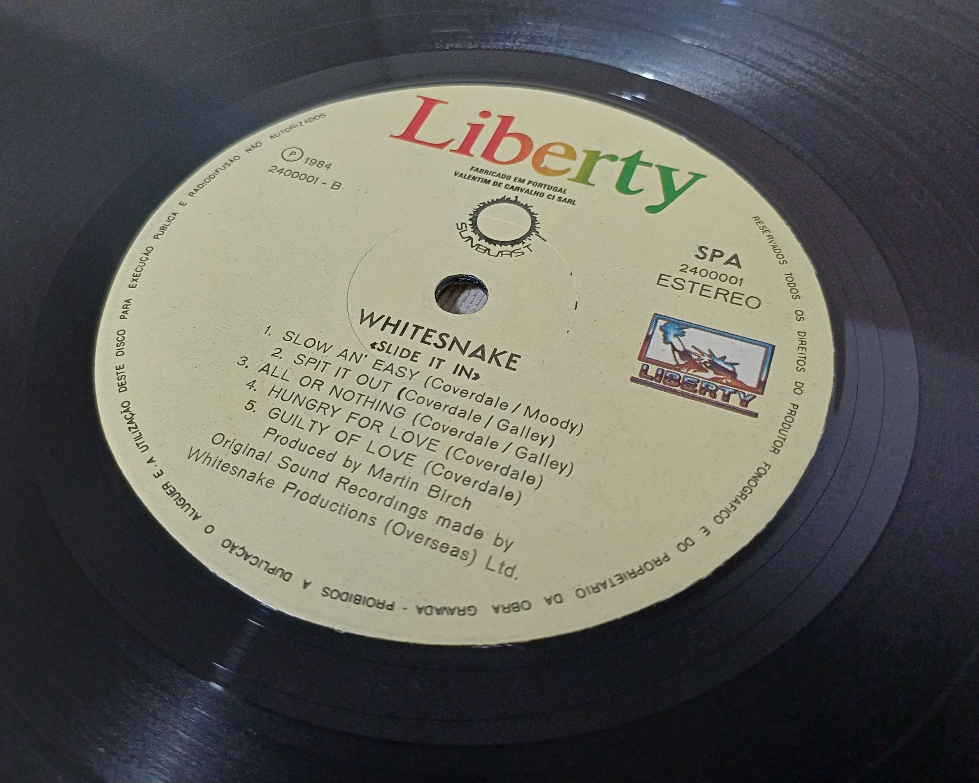 Whitesnake Slide It In LP Vinil