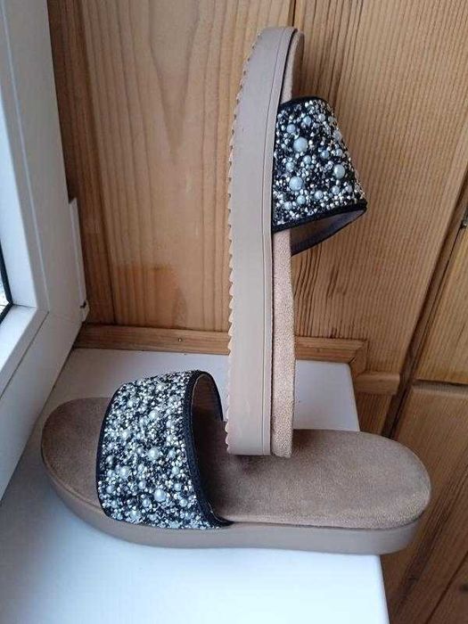 Летние шлепки,шлепанцы стелька 25 см