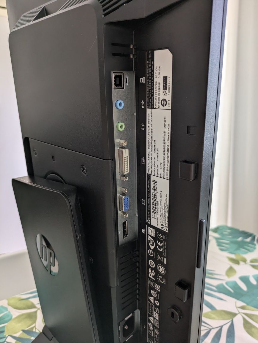 HP elitedisplay e221c monitor