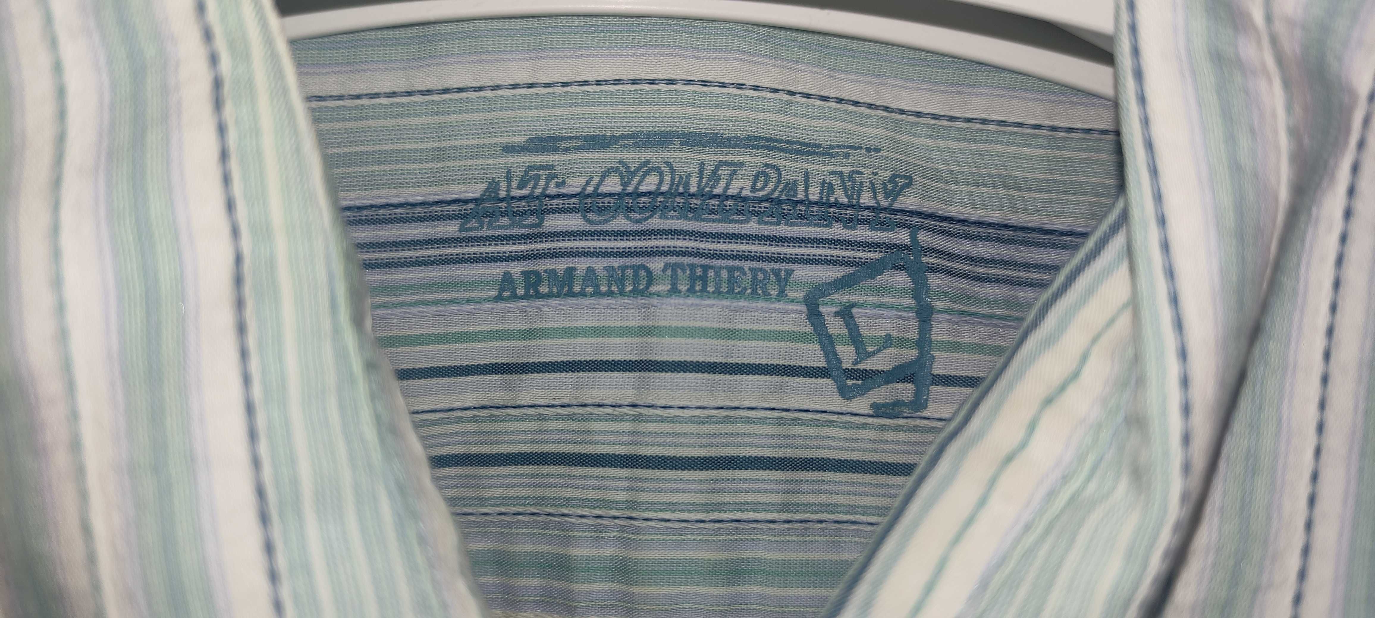 Camisa riscas Manga curta Armand Thiery Tam L