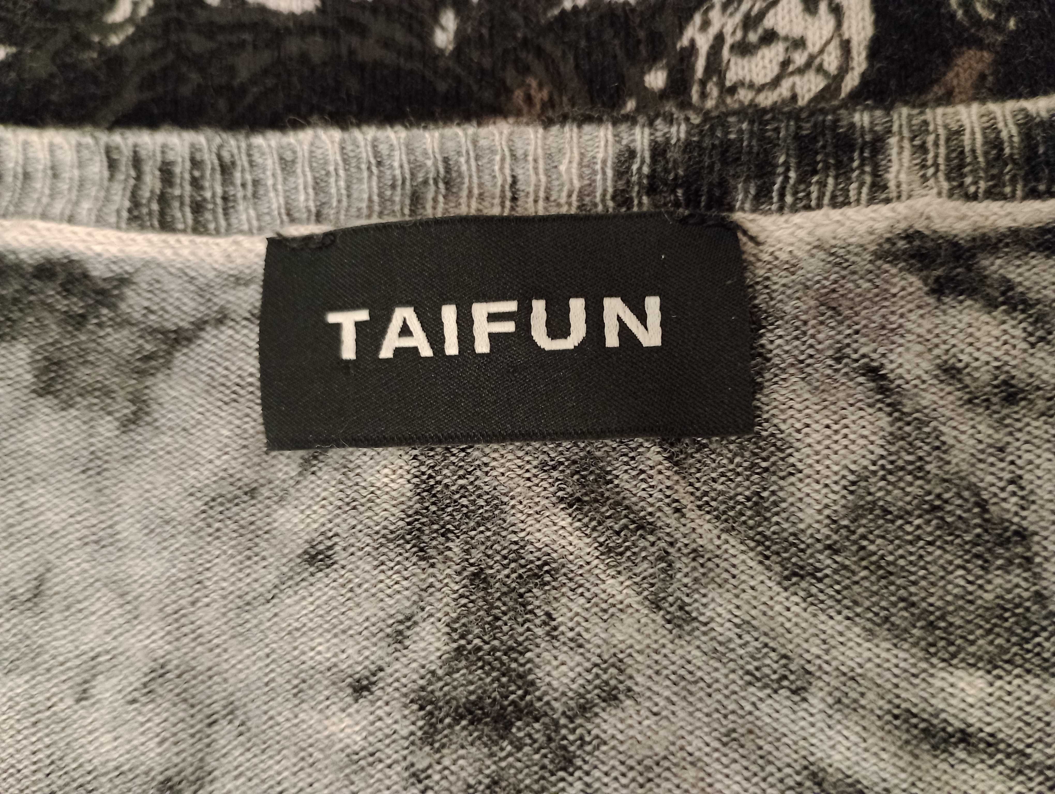Sweter marki TAIFUN - pięknie zharmonizowane kolory - rozmiar 42.