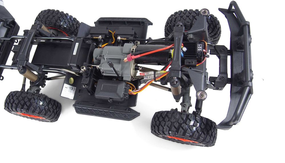 Zdalnie sterowany Land Cruiser do Crawlingu 4x4 z blokadami 1:10 skala