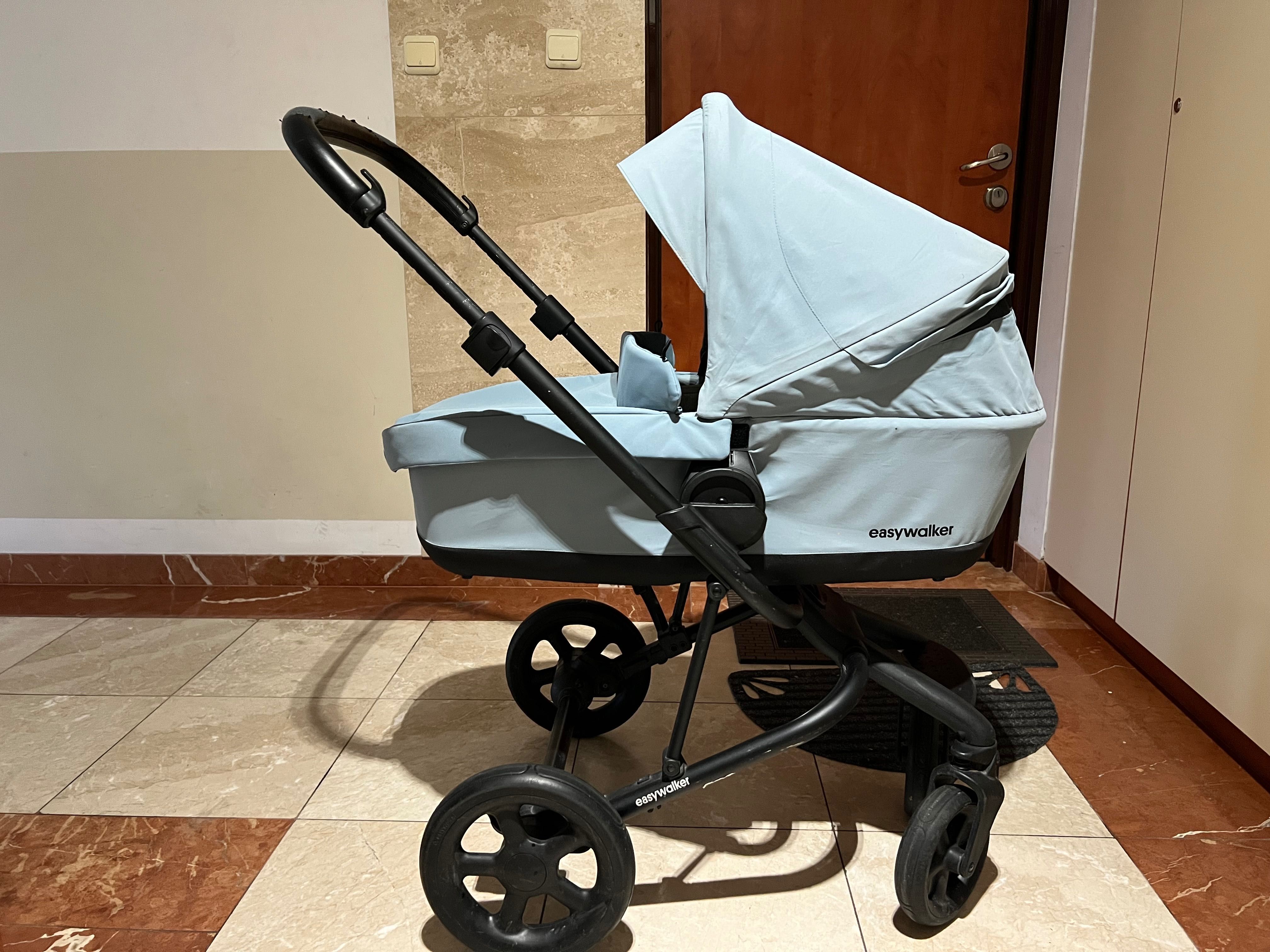 Wózek 2w1 spacerówka gondola EasyWalker Harvey 2 + dużo akcesoriów