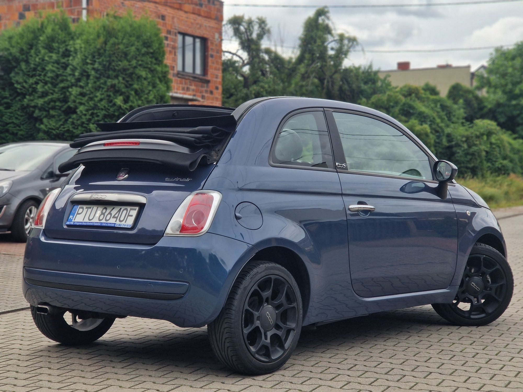 Śliczny! Fiat 500C Cabriolet -0.9T Benzynka- 2011 - StanBDB -ZAMIANA