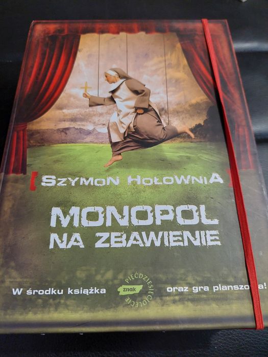 Szymon Hołownia Monopol na zbawienie książka i gra