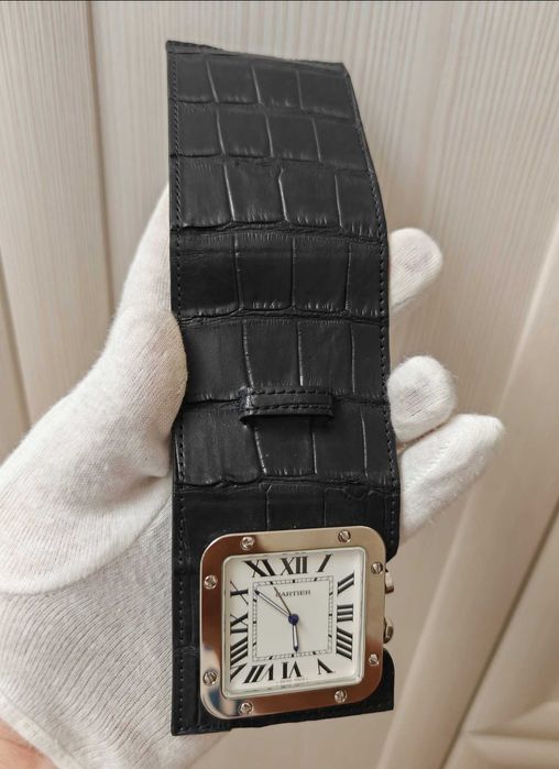 Дорожній годинник з будильником Cartier 2750 Santos Travel Alarm