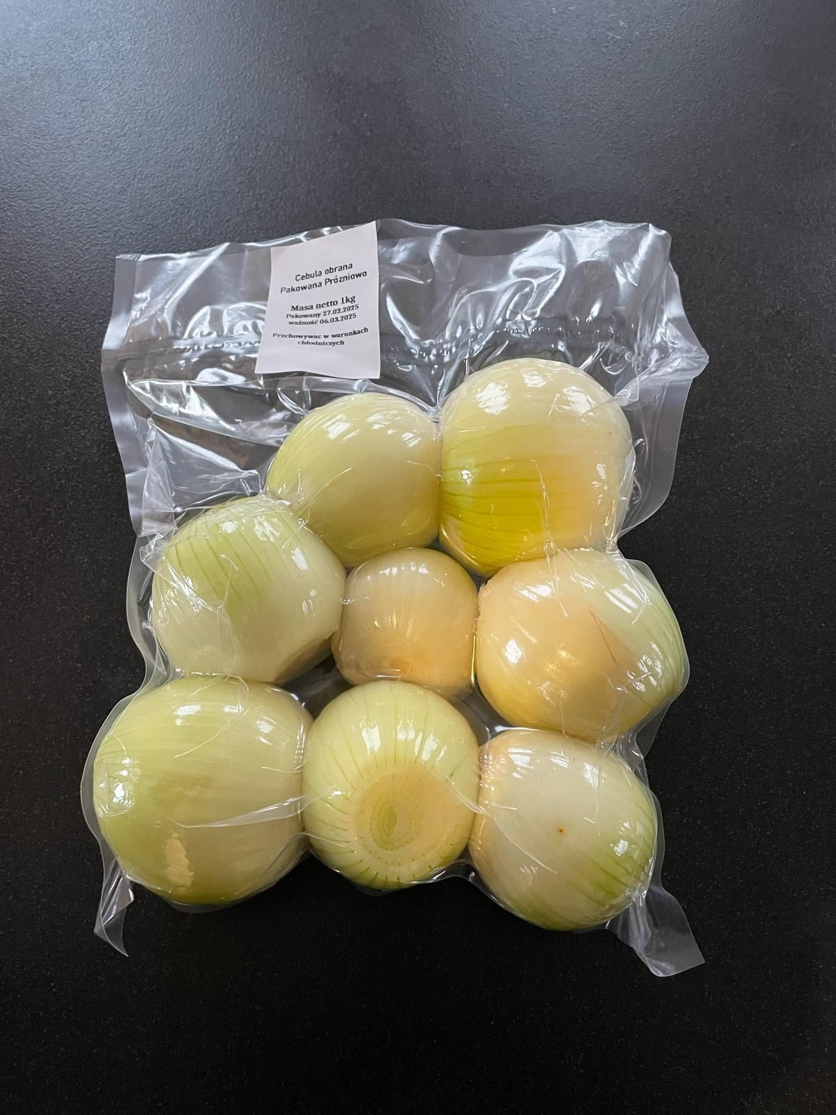 Warzywa obierane ziemniak, cebula, pietruszka, seler, marchew gastro
