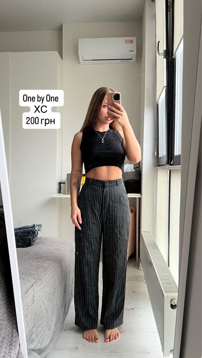 Брюки One by One, брюки з екошкіри El.milas