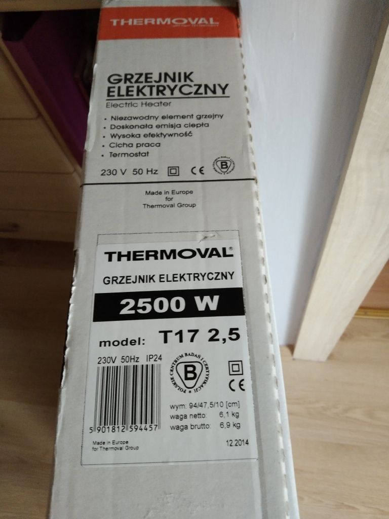 Grzejnik elektryczny Thermoval T17