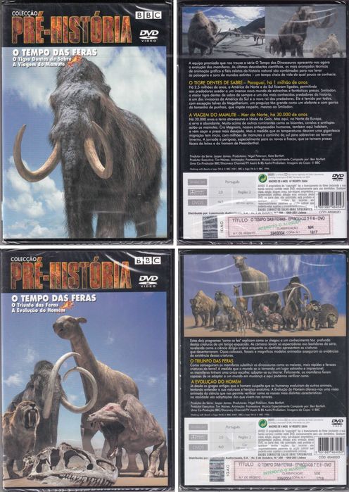 DVD - BBC Colecção PRÉ-HISTÓRIA