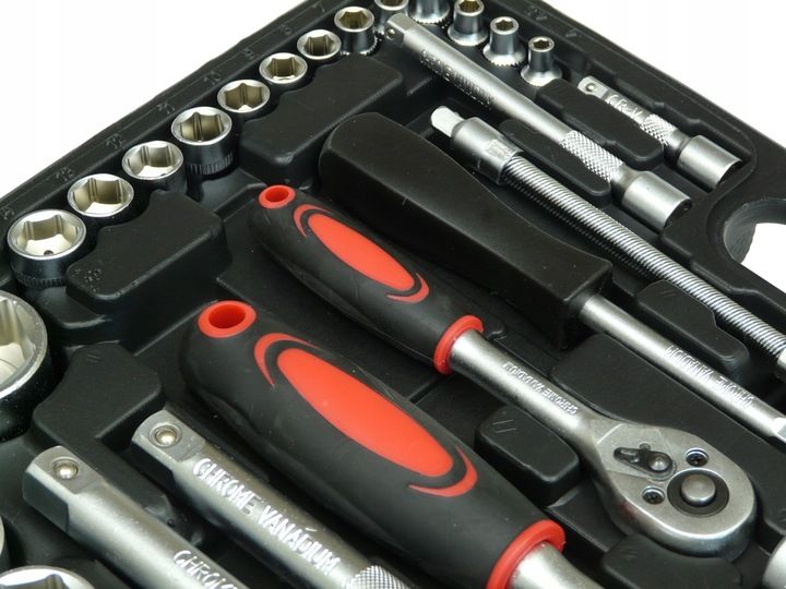 Zestaw Kluczy Nasadowych Klucze Nasadowe Torx 108 Sztuk Nasadki Walizk