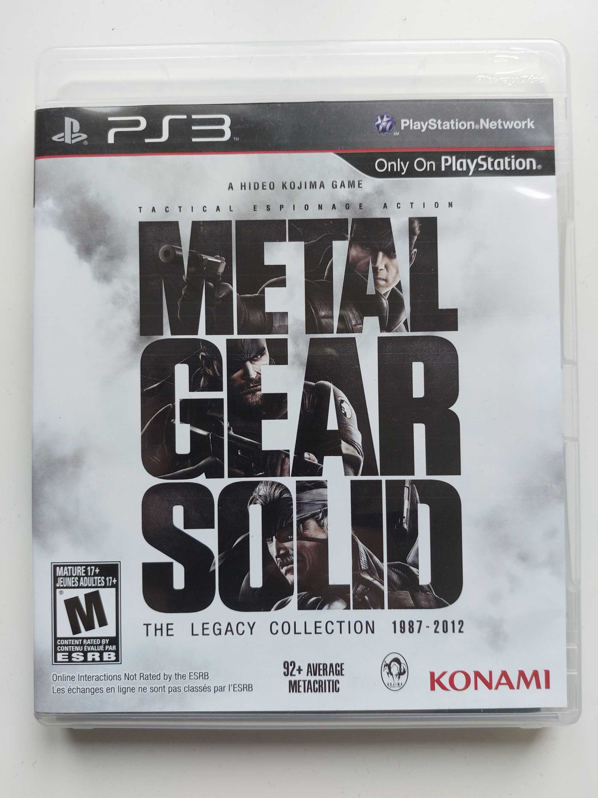Metal Gear Solid: The Legacy Collection PS3 Stan IDEALNY, igła