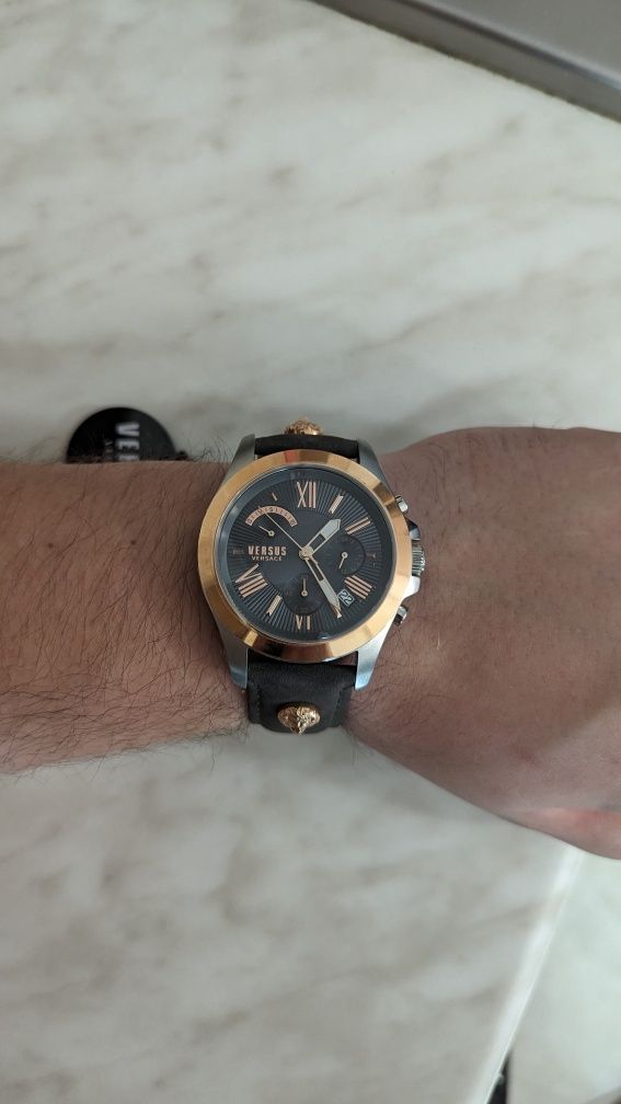 Часы Versus Versace унисекс, годинник Італія хронограф