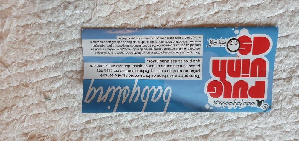 Sling pouch pulguinhas