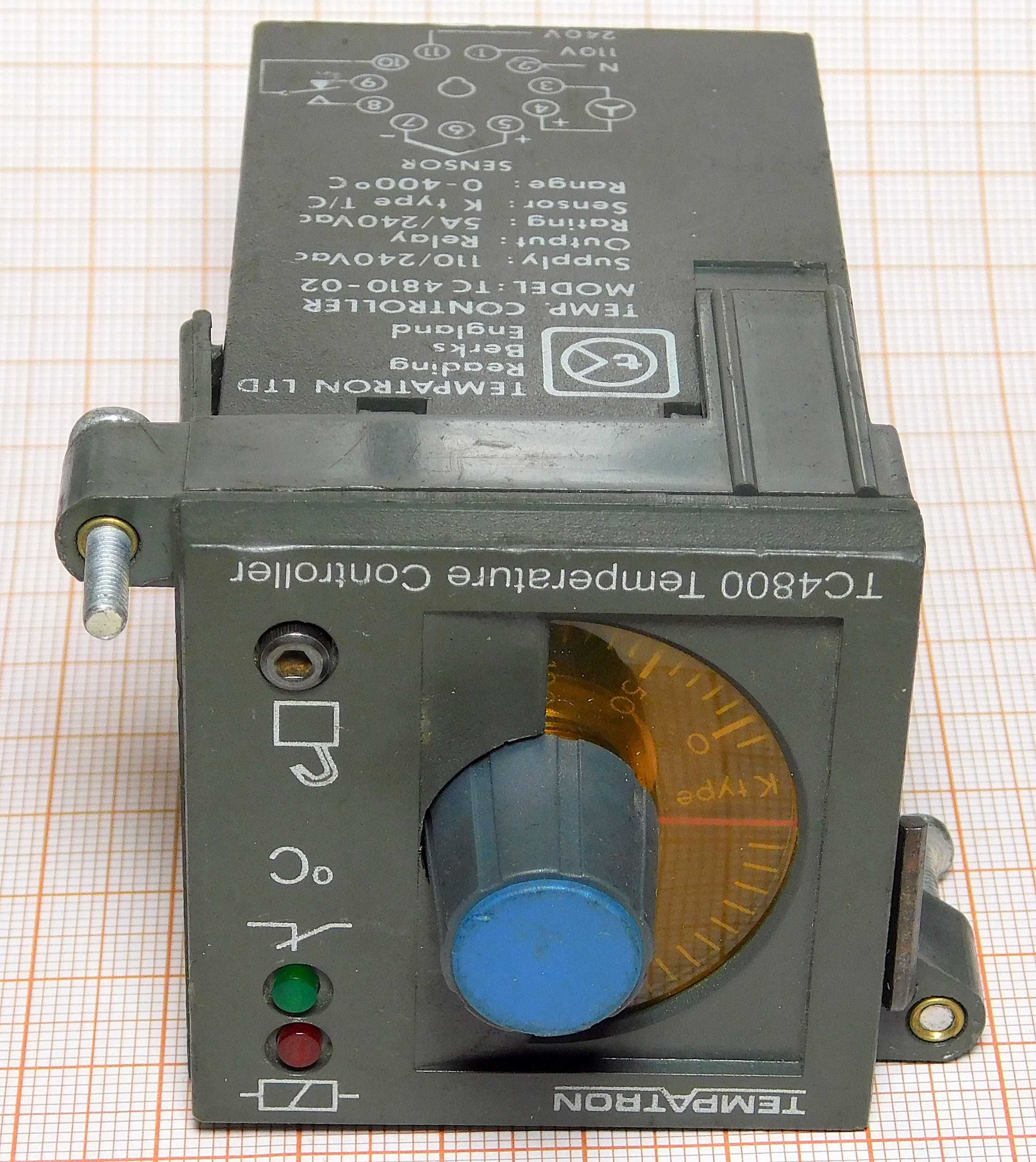 Regulator temperatury 240V 5A TC4810 02 TEMPARTON England [065]