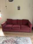 Sofa IKEA Grönlid 3-osobowa – bordowa