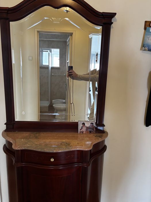 Consola de entrada com espelho