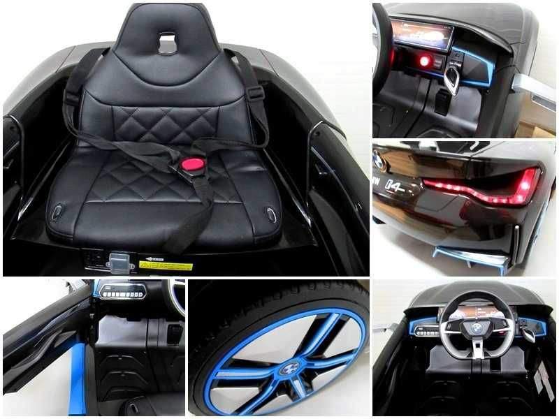 Auto na akumulator dla dzieci sterowane BMW i4 elektryczne dla dziecka