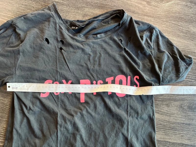 Sex Pistols koszulka t-shirt z dziurami