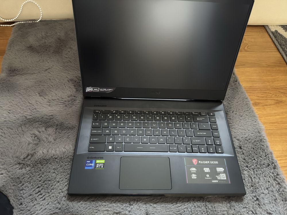 Laptop MSI GE66 RTX3070ti i9 12900hk