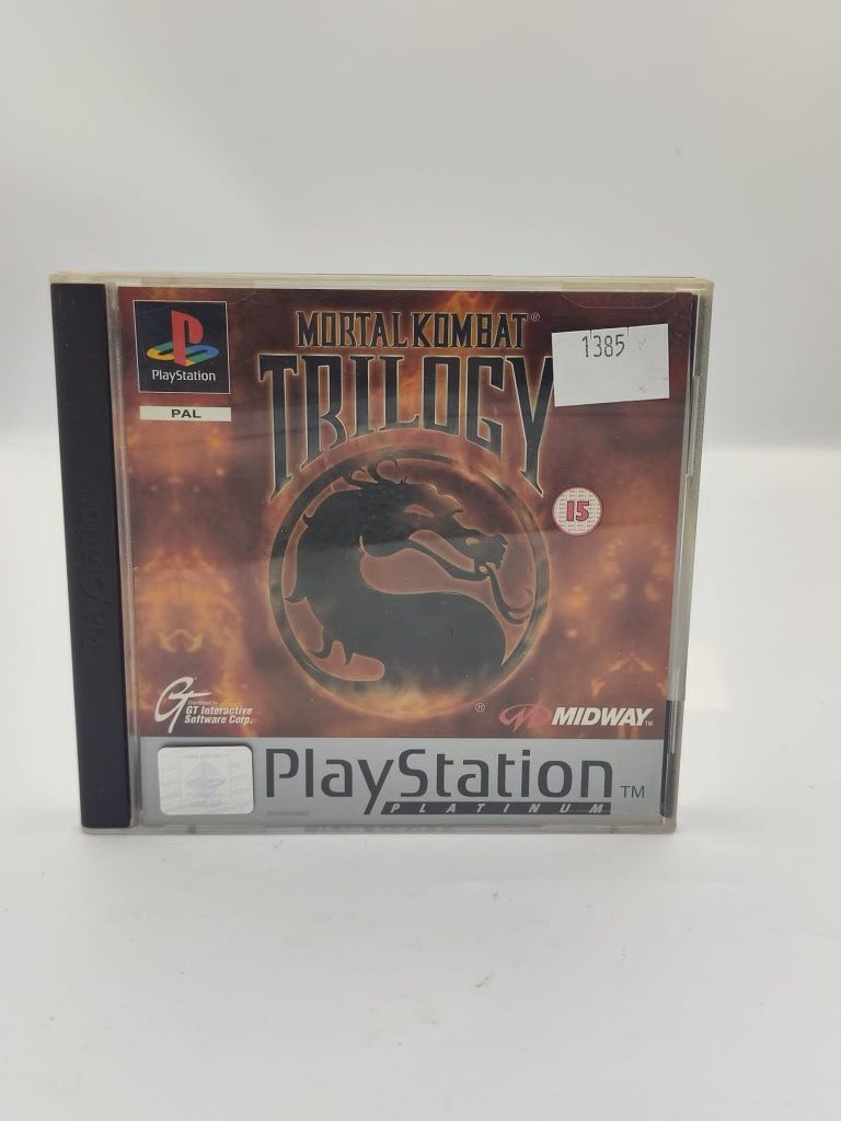 Mortal Kombat Trilogy 3xA Ps1 nr 1385