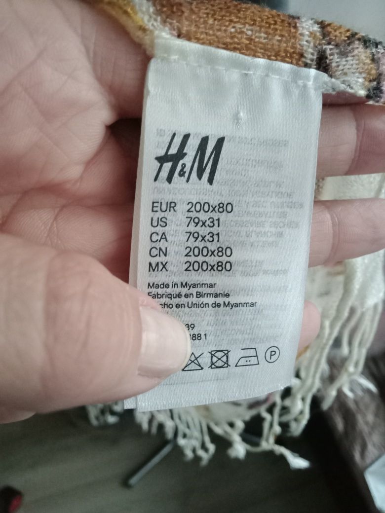 Szalik chusta H&M