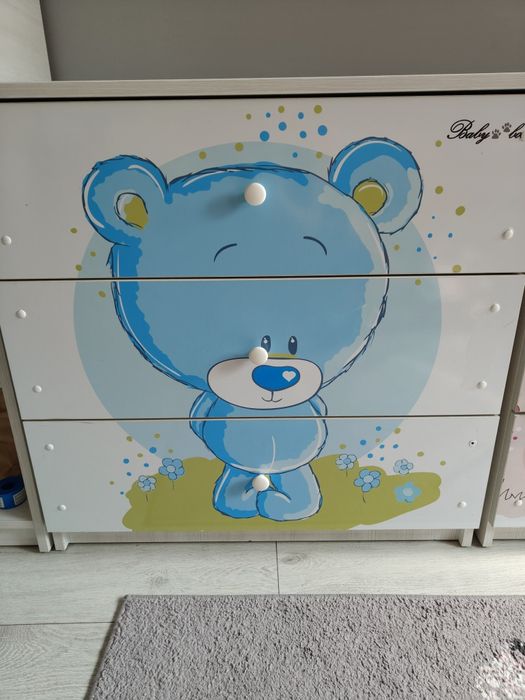 Regał i komoda do pokoju dziecięcego Babyboo