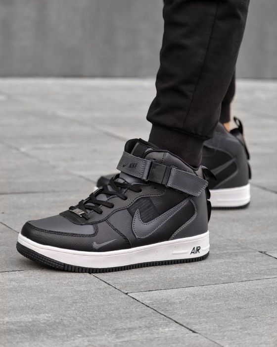 Чоловічі зимові хутряні кросівки Nike різнокольорові | кросівки найк