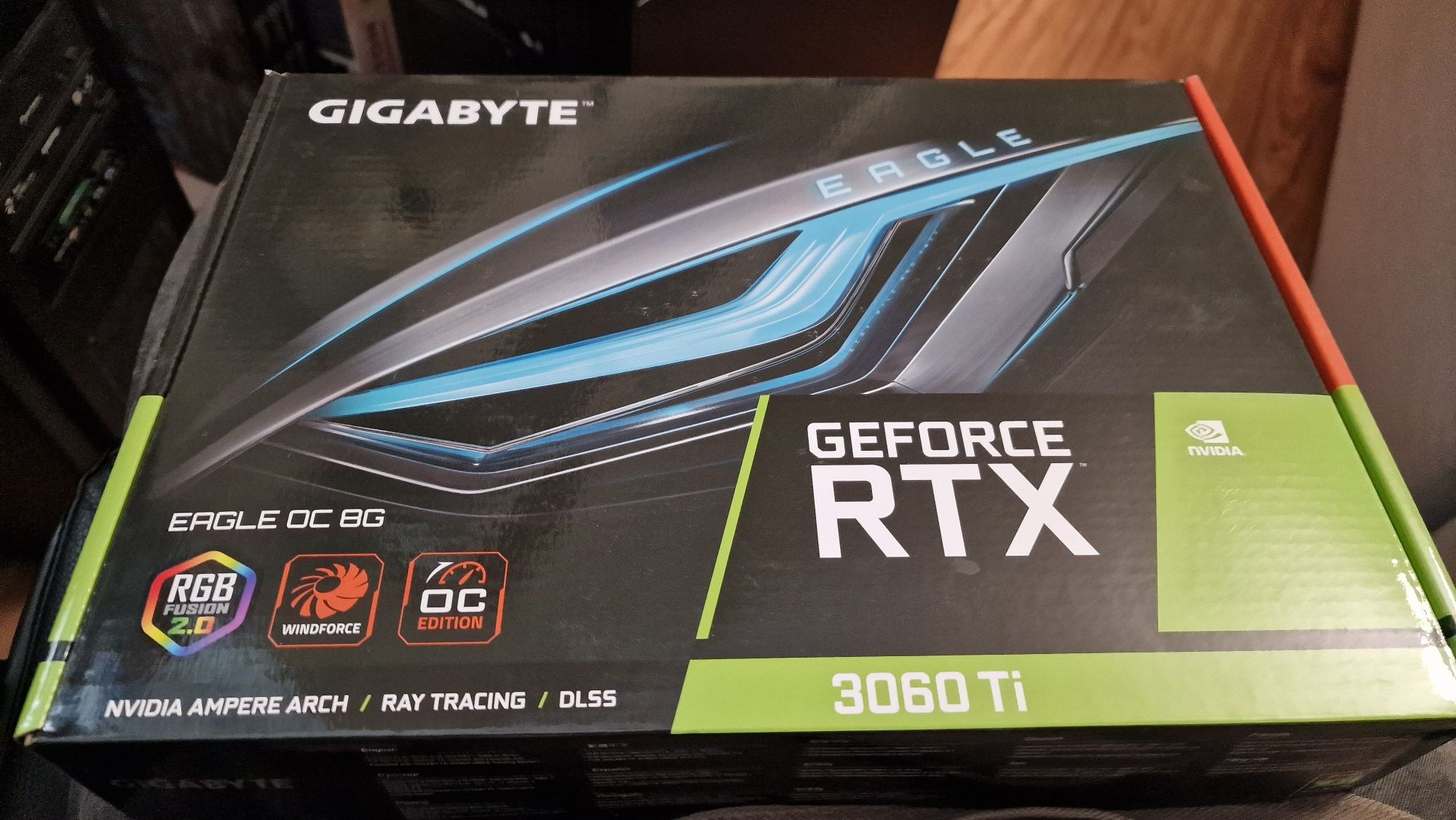 Karta graficzna Gigabyte GeForce RTX 3060 Ti EAGLE 8G Rev 1.0